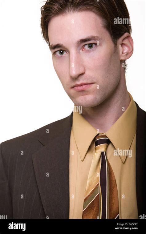 Head And Shoulder Of Man In Business Suit Stock Photo Alamy