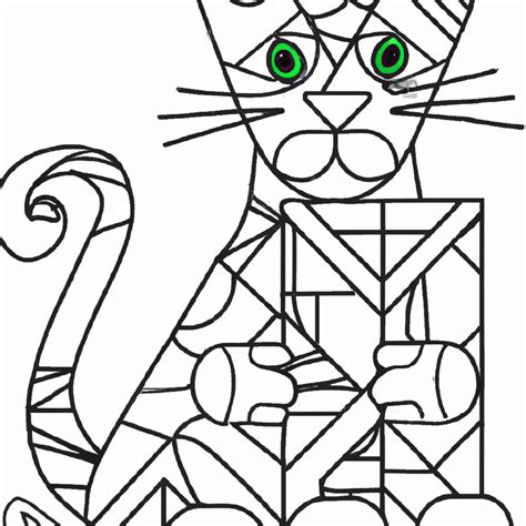 Introduzir 71 Imagem Desenhos Cubismo Para Colorir Br Thptnganamst