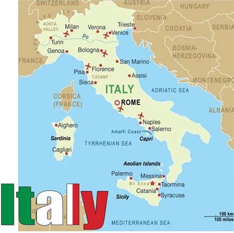 Italy Map With Cities 17 Best Cities To Visit In Italy With Map