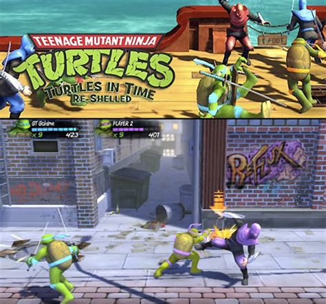 Turtles in time in europe, is an arcade video game produced by konami. TMNT: Turtles in Time Re-Shelled Review - TechEBlog