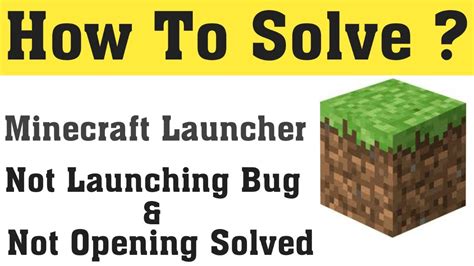 Created jan 10, 2020 updated jan 19, 2020. How To Fix Minecraft Launcher Not Launching Bug || Fix ...