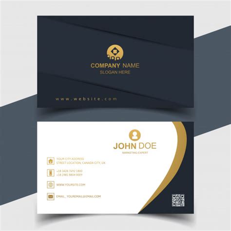 Free for commercial use high quality images. Elegant business card creative design | Free Vector