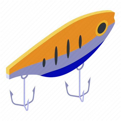 Bait Cartoon Fish Isometric Plug Sport Water Icon Download On