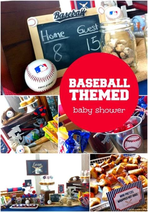 Baseball Themed Boy Baby Shower Ideas Spaceships And Laser Beams