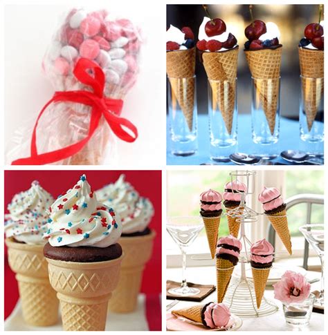 Ice Cream Cones And Cotton Candy Celebrations At Home