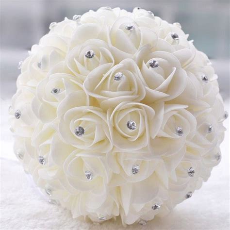 40 Awesome Diamond Wedding Bouquet Ideas For Luxurious Wedding