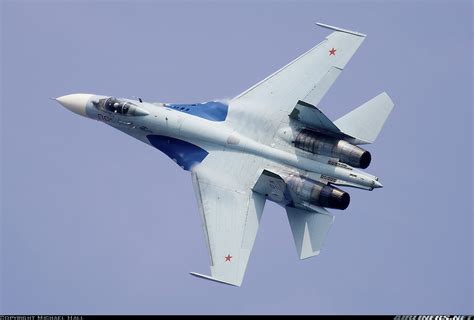 Sukhoi Su 27s Russia Air Force Aviation Photo 1038396