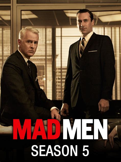 Movimento Invenzione Finale Mad Men Season 5 Positivo Equipaggio Divertimento