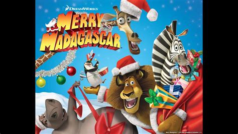 Merry Madagascar Poster