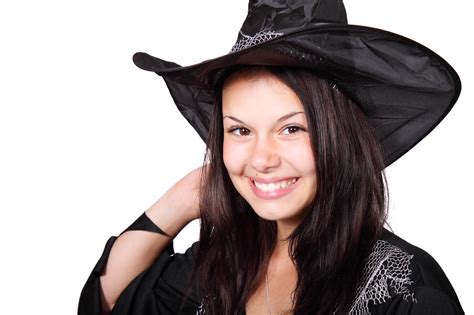 Smiling Witch Free Stock Photo Public Domain Pictures