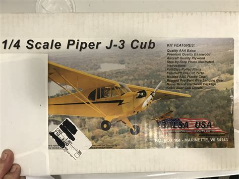 Balsa Usa 14 Scale Piper Cub Kit Rcu Forums