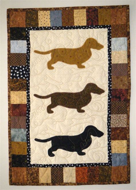 Dachshunds Quilts Animal Quilts Quilt Patterns