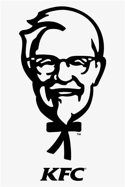 Kentucky Fried Chicken Logo Kfc Logo Black And White Free