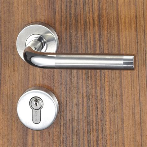 Chrome door lock indicator for bathroom door handle snib **new lower price**. China SUS304 Mortise Door Rose Handle Lock for Entrance ...