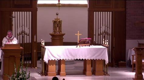 Childrens Mass Gospel Homily And Intercessions St Terese Youtube