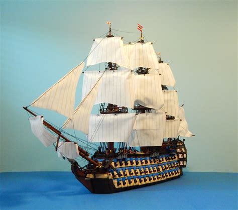 This Lego Warship Is The Pride Of The Seas The Brothers Brick The