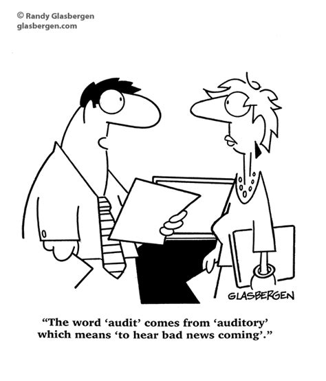 The Word Audit Comes From Auditory Which Means To Hear Bad News