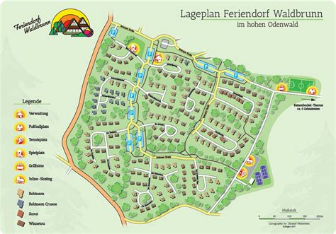Camping beekse bergen i holland har alle alverdens sjove aktiviteter til alle størrelser. Feriendorf Waldbrunn - Map & ground plan - the best offers!