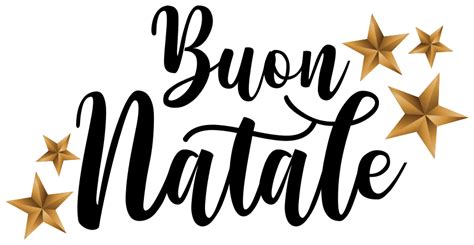 Adesivo Natale Buon Natale In Italiano Tenstickers