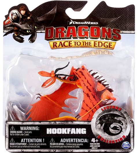 How To Train Your Dragon Race To The Edge Legends Collection Hookfang Action Figure Spin Master