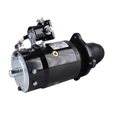 20-7000383N | Starter - New, 12V, DD, CW, Aftermarket Delco Remy ...