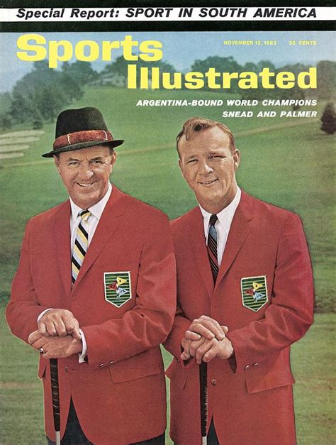 Sam Snead And Arnold Palmer International Golf Sports Illustrated