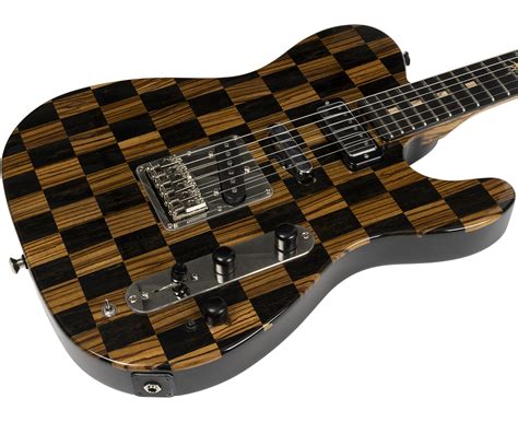 2010 Thorn Custom Guitars Gt Tele Style Guitar Checkerboard