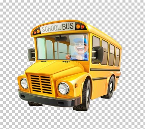 School Bus Window Cartoon