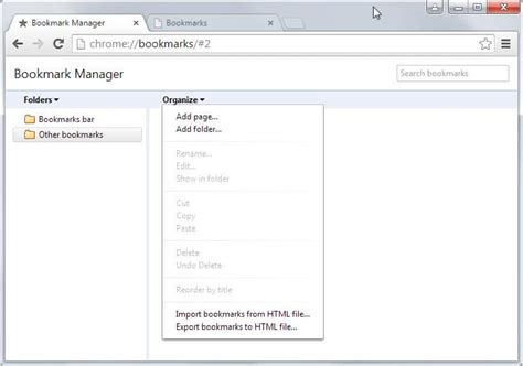 How To Transfer Browser Bookmarks Without Sync Account Ghacks Tech News