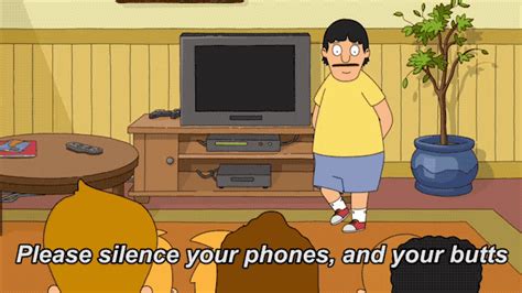 Bobs Burgers Turn Off Your Phones  By Fox Tv Find And Share On Giphy