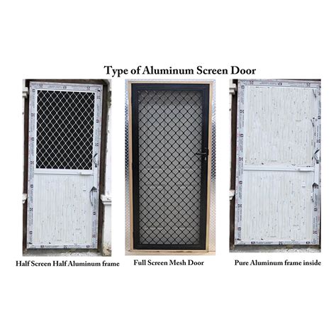 Aluminum Swing Screen Door Luckyhome Glass Aluminum Upvc Windows Supplies