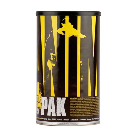 Animal Pak 44 Packs Importado Universal Nutrition Shopee Brasil