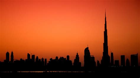 Dubai Sunset Wallpapers 4k Hd Dubai Sunset Backgrounds On Wallpaperbat