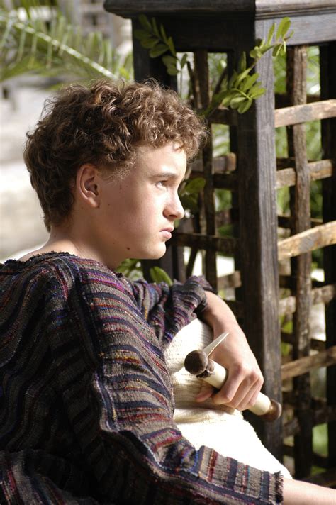 For the incarnation in the book series, the character is unnamed. Rome - Octavian | Roma