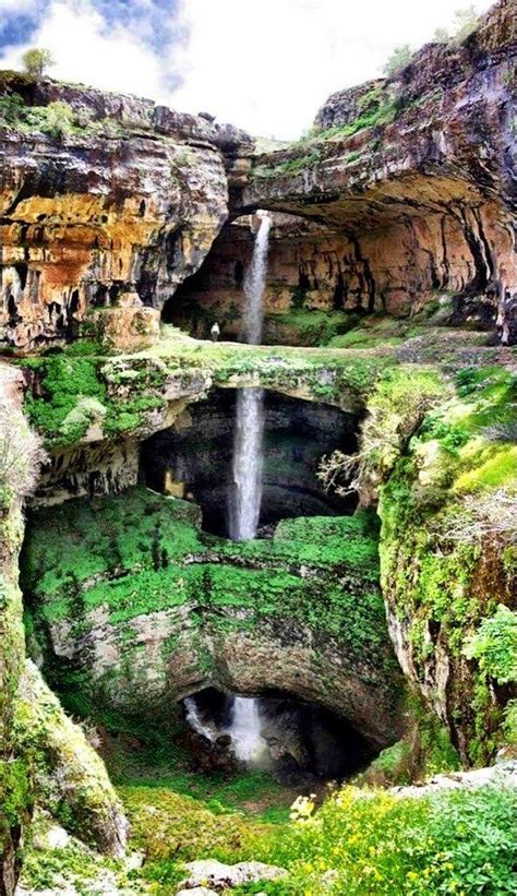 Baatara Gorge Waterfall Most Beautiful Places