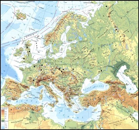 This is an online quiz called harta fizica a romaniei. GEOGRAFILIA: Hărți fizico-geografice Europa