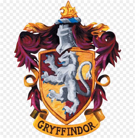 Ryffindor Crest Harry Potter Gryffindor Logo Png Image With