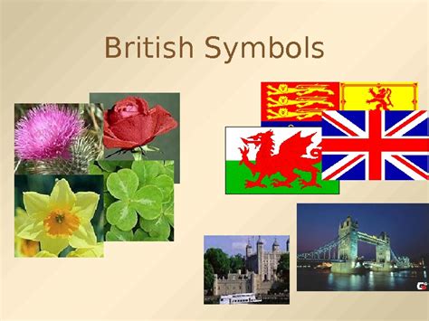 British Symbols The United Kingdom Of Great
