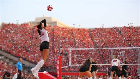 Nebraska Volleyball Breaks World Record For Womens Sporting Event
