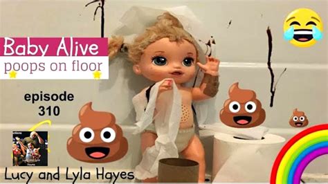 Baby Alive Lucy Poops On The Floor Sick Baby Pooping On The Floor Youtube