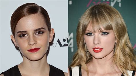 Emma Watson Vs Taylor Swift The Stars Put A Cool Twist On A Classic