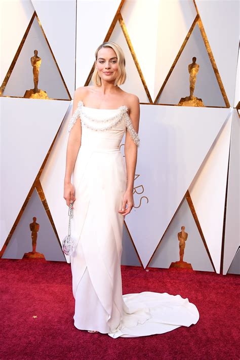 Margot Robbie Oscars Gown Who What Wear Uk
