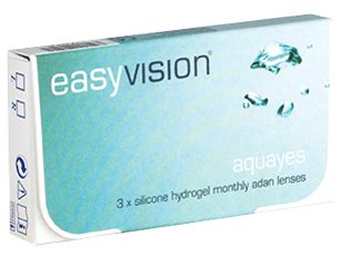 Easyvision Monthly Aquayes Monthly Disposable Contacts Specsavers IE