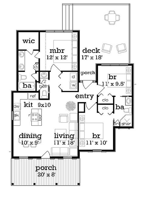17 Best Images About House Plans Under 1300 Sq Ft On Pinterest