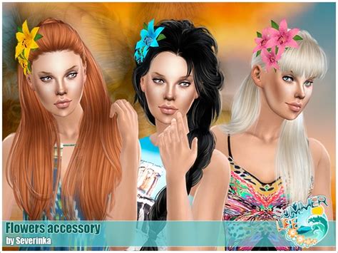 Sims 4 Cc S The Best Flowers Accessory By Severinka