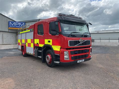 Volvo Fm Fire Engine In Stock Mpm Specialist Vehicles