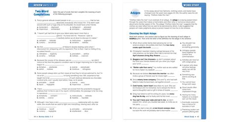 Vocabulary Workshop Enriched Edition Level E Grade 10 Student Edition