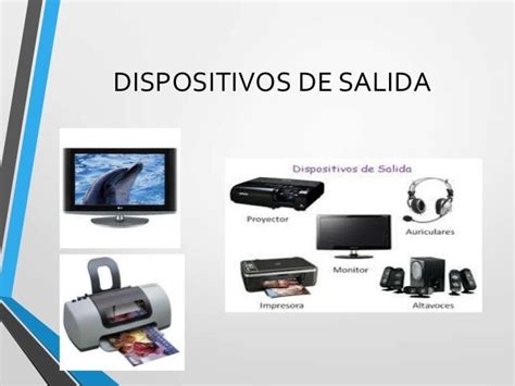 10 Dispositivos De Salida De Una Computadora