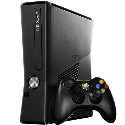 Microsoft Xbox 360 Slim 4gb Hdd One Controller And All Accessories