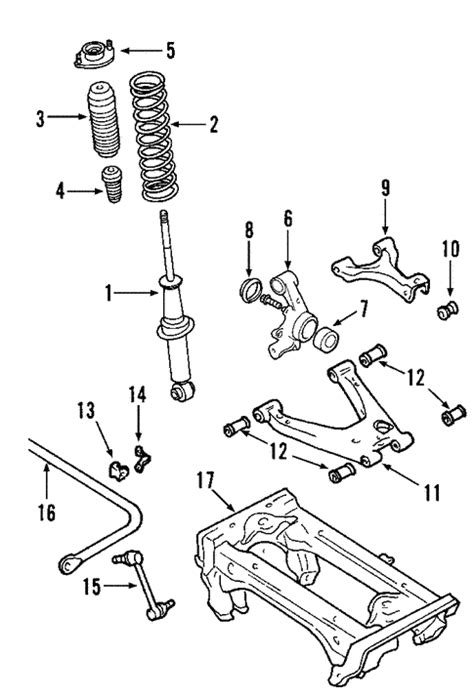 Rear Suspension For 1991 Mazda Miata